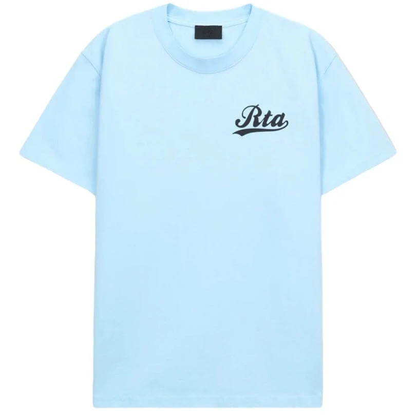 Rta Liam Script Tee (Light Blue Collegiate) MU24K627-T1192LBCLS