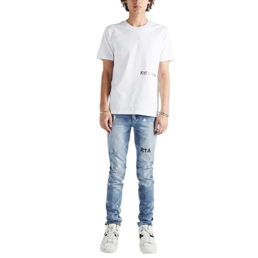 Rta Liam Tee (White Rip Cross) MH24k627-T1192WTRBL - Image 3