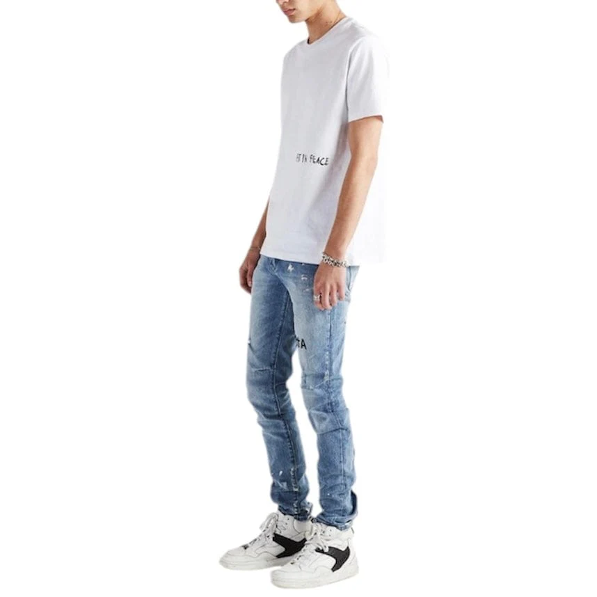 Rta Liam Tee (White Rip Cross) MH24k627-T1192WTRBL - Image 4