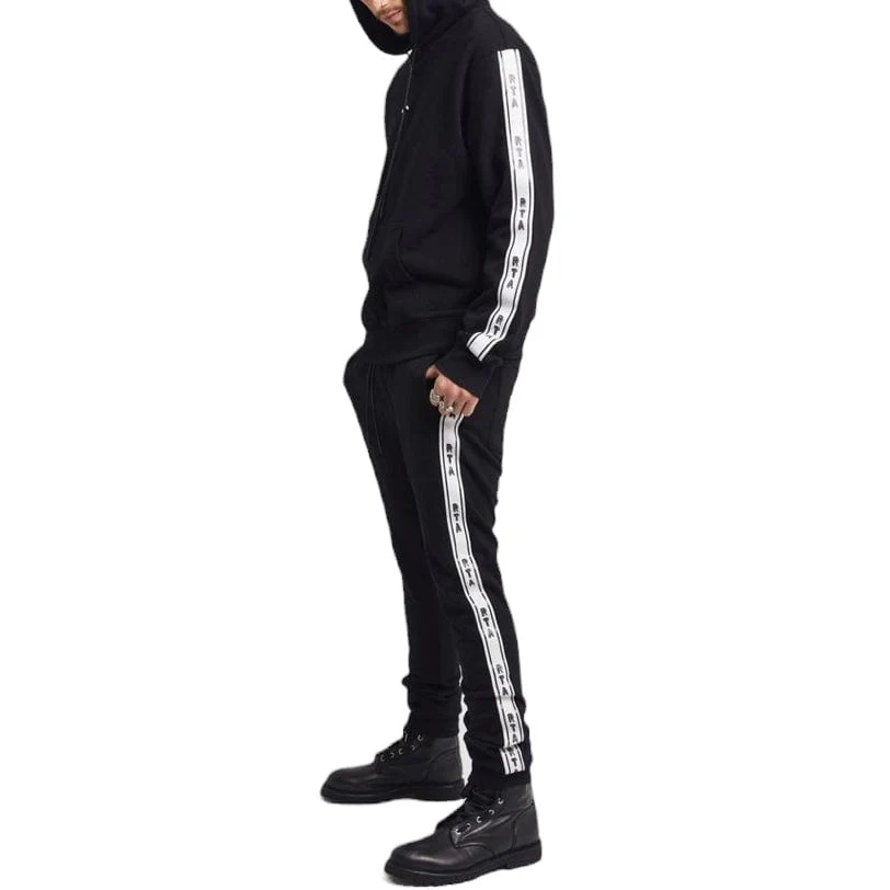 Rta Owen Sweatpants (Black Collegiate Stripe) MU24K628-B1283BKCGT - Image 3
