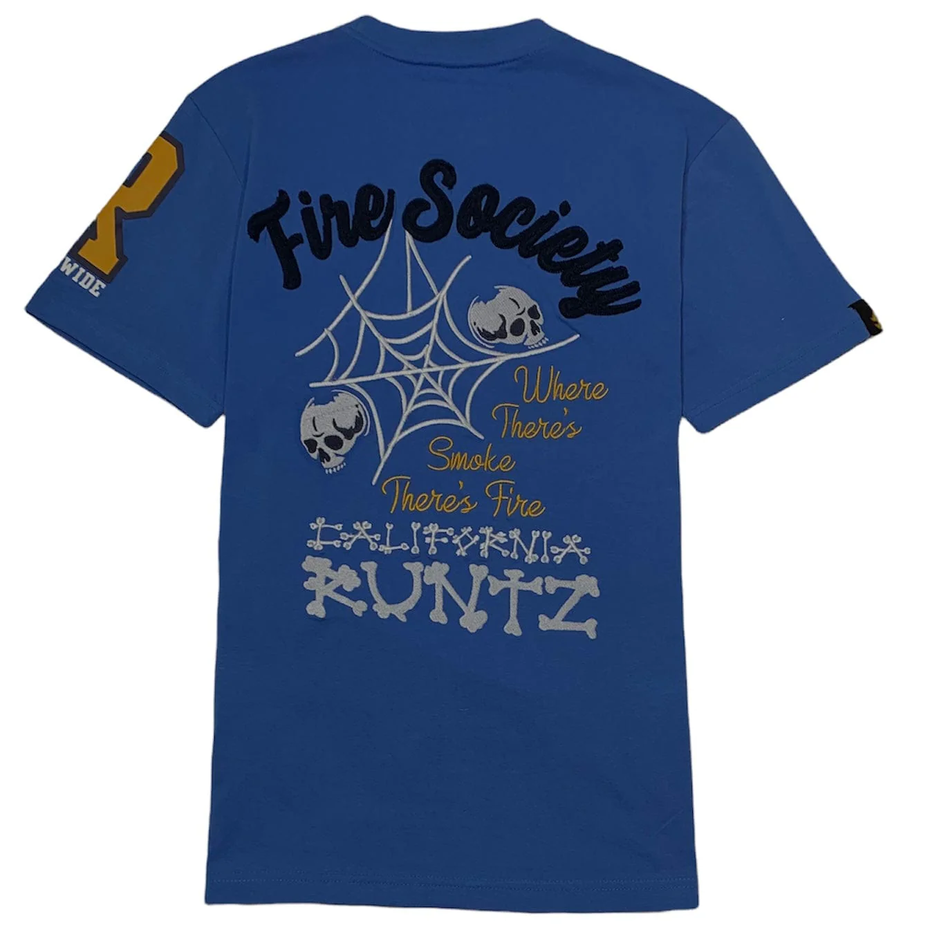 Runtz Fire Society Tee (Light Blue) 222-40398 - Image 2