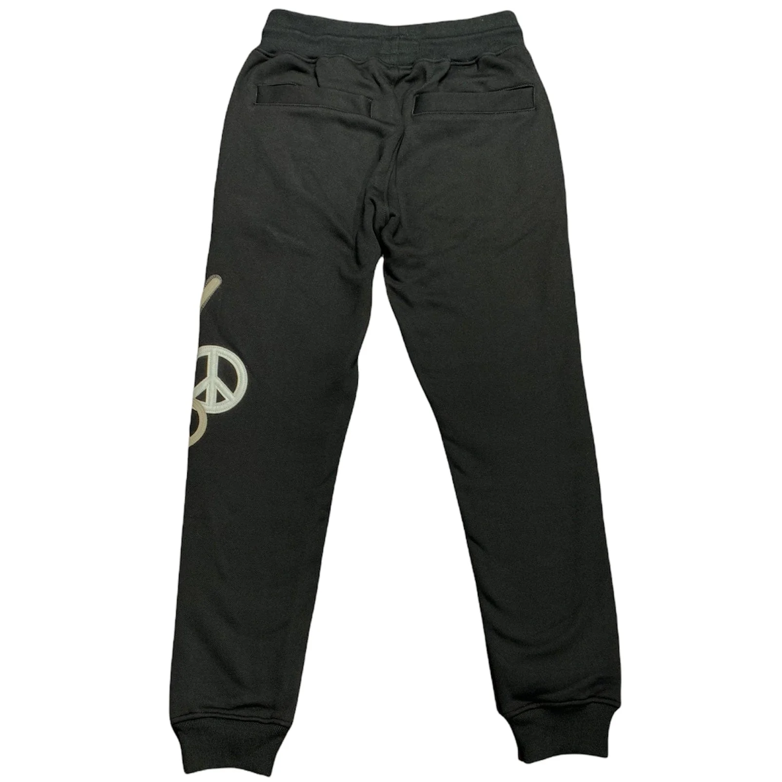 Runtz Peace & Love Joggers (White/Black) 421-36503 - Image 2