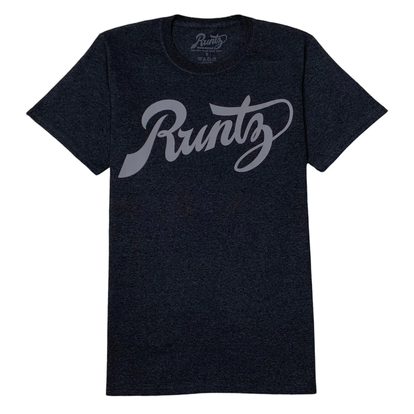 Runtz Script Sneaks Tee (Dark Grey/White) 222-40410C-DGW