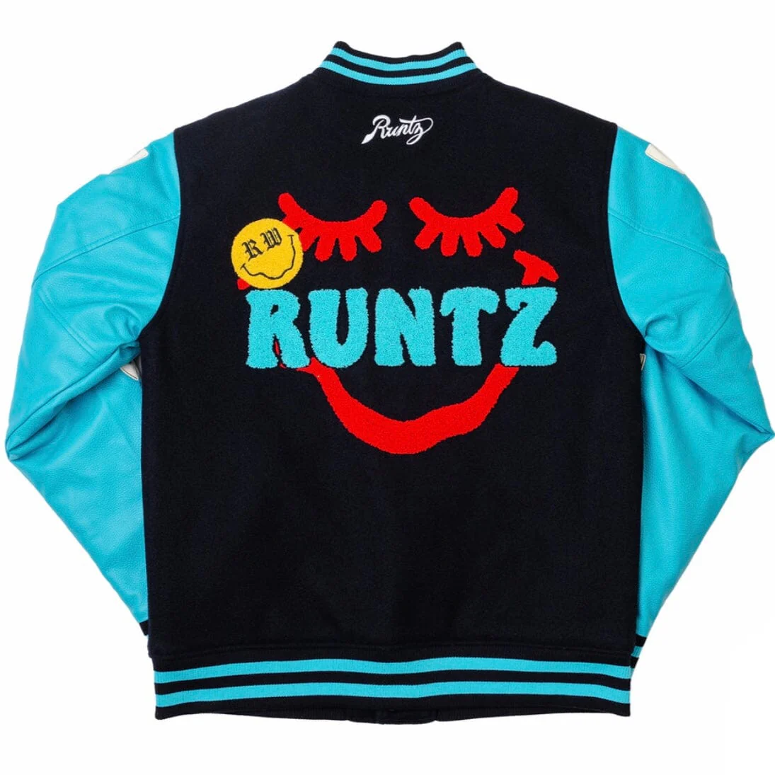 Runtz Winkz Varsity Jacket (Navy) 421-37416 - Image 2