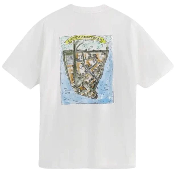 Scotch & Soda Amsterdam Artwork Relaxed Fit Tee (White) 179946 - Image 2