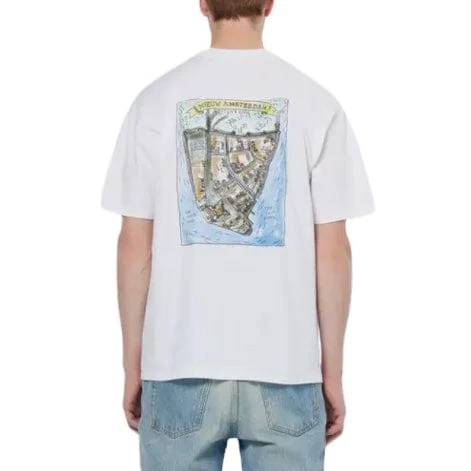 Scotch & Soda Amsterdam Artwork Relaxed Fit Tee (White) 179946 - Image 4
