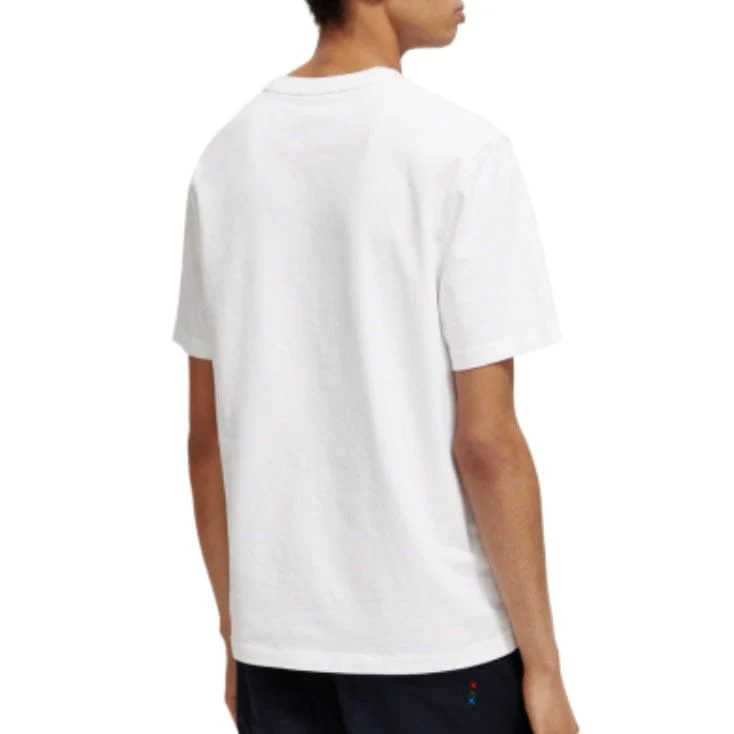 Scotch & Soda Day To Night Aw Tee (White) 173020 - Image 6