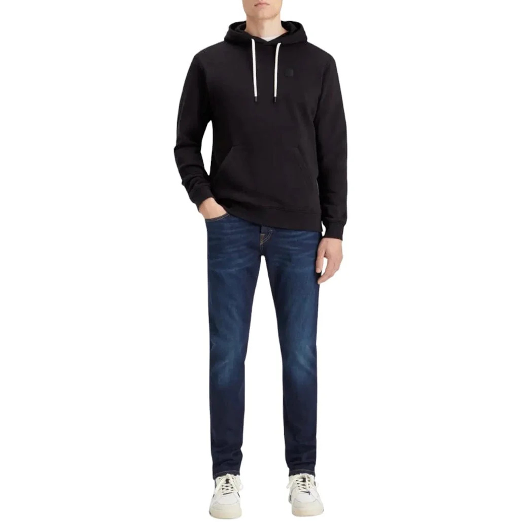 Scotch & Soda Essentials Logo Hoodie (Black) 179198 - Image 4
