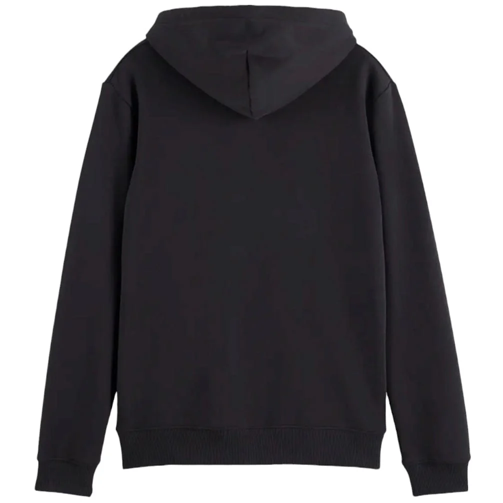 Scotch & Soda Essentials Logo Hoodie (Black) 179198 - Image 6