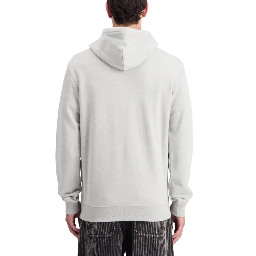 Scotch & Soda Essentials Logo Hoodie (Grey Melange) 179198 - Image 2