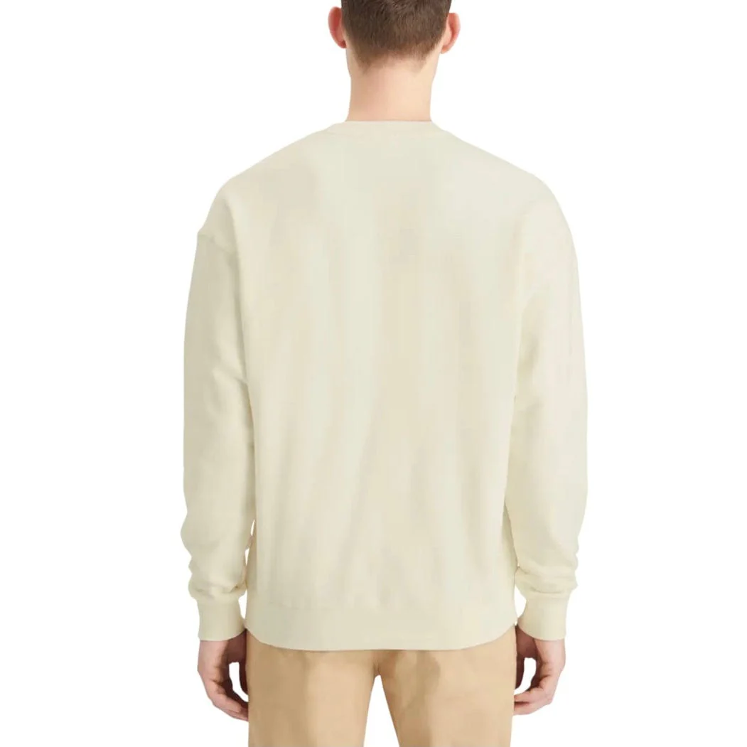 Scotch & Soda Essentials Logo Sweatshirt (Off White) 179195 - Image 5
