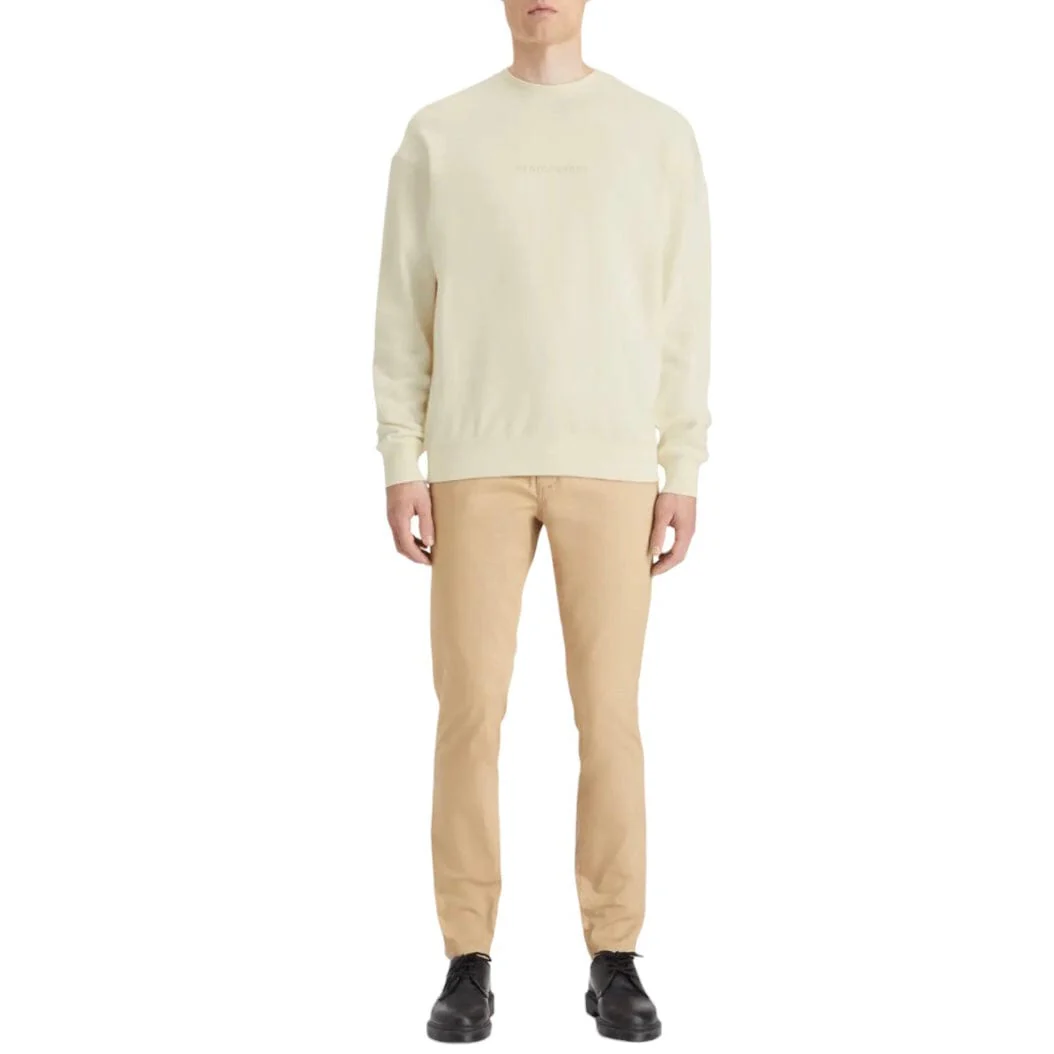 Scotch & Soda Essentials Logo Sweatshirt (Off White) 179195 - Image 7