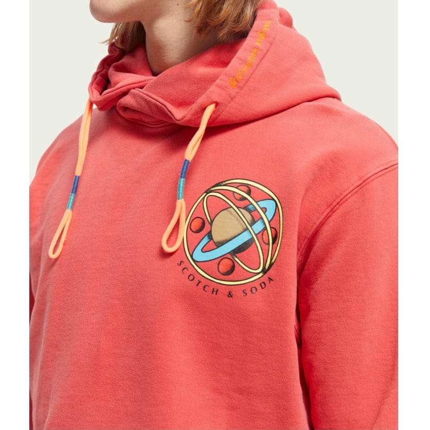 Scotch & Soda Felpa Artwork Hoodie (Combo A) 169512 - Image 2