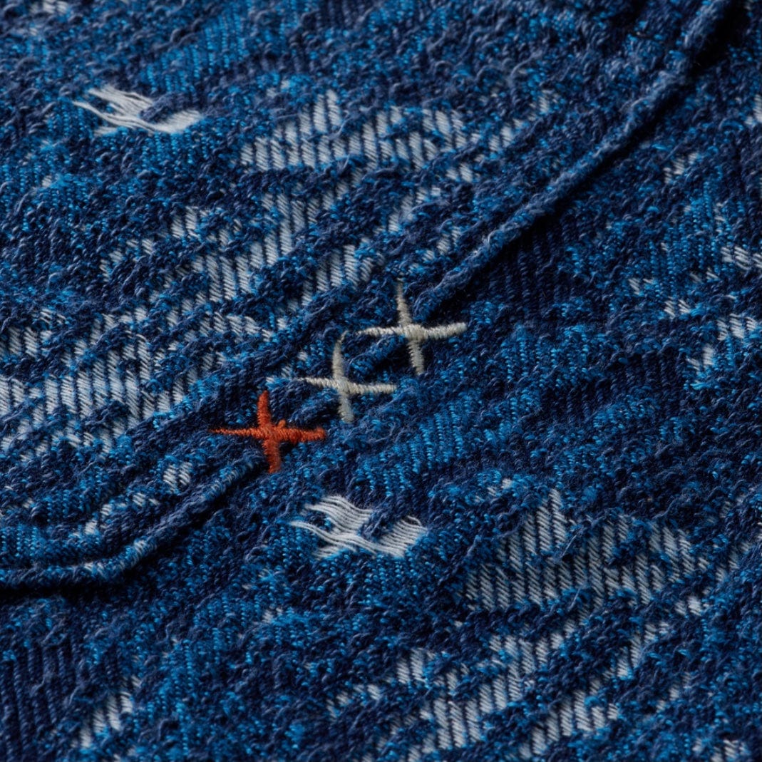 Scotch & Soda Jacquard Denim Workwear Jacket (Denim Jacquard) 178628 - Image 3