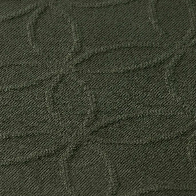 Scotch & Soda Jacquard Terry Hoodie (Heritage Green) 178450 - Image 3
