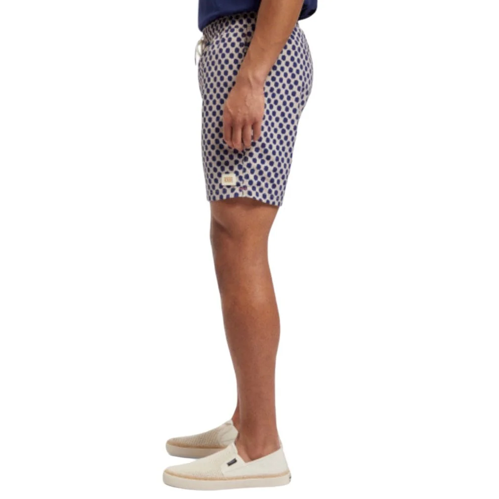 Scotch & Soda Mid Length All Over Print Swim Short (Polka Navy Blue) 175370 - Image 5