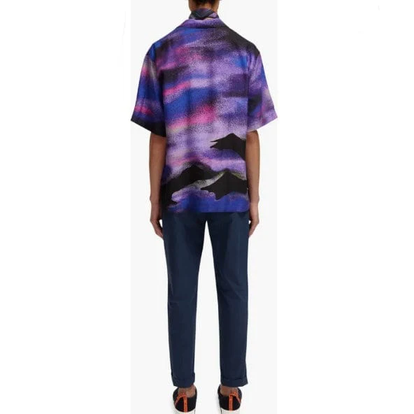 Scotch & Soda Placed Printed Tencel Shirt (Moody Festival) 172964 - Image 5