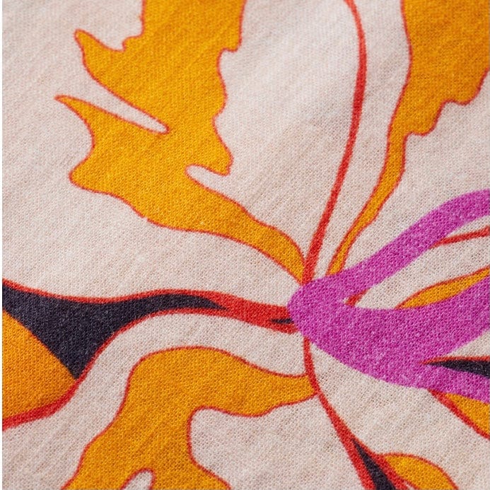 Scotch & Soda Printed Short Sleeve Camp Shirt (Floral) 171637 - Image 7