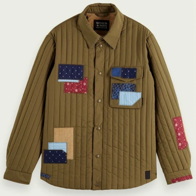 Scotch & Soda Quilted Patched Jacket (Combo A) 169156 - Image 7