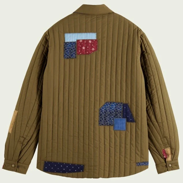 Scotch & Soda Quilted Patched Jacket (Combo A) 169156 - Image 8