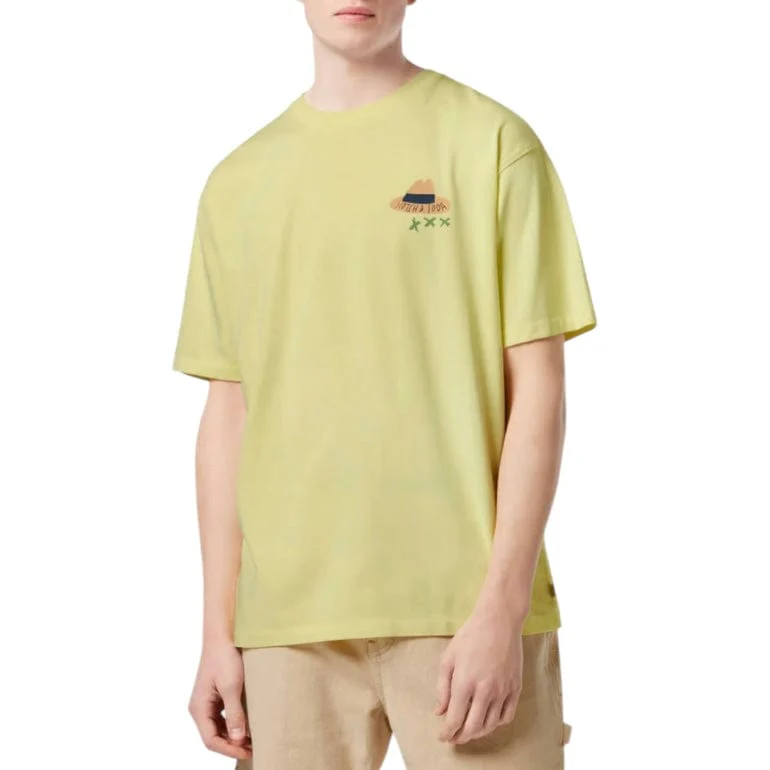 Scotch & Soda Relaxed-Fit Printed Artwork T-Shirt (Sorbet Yellow) 180050 - Image 4