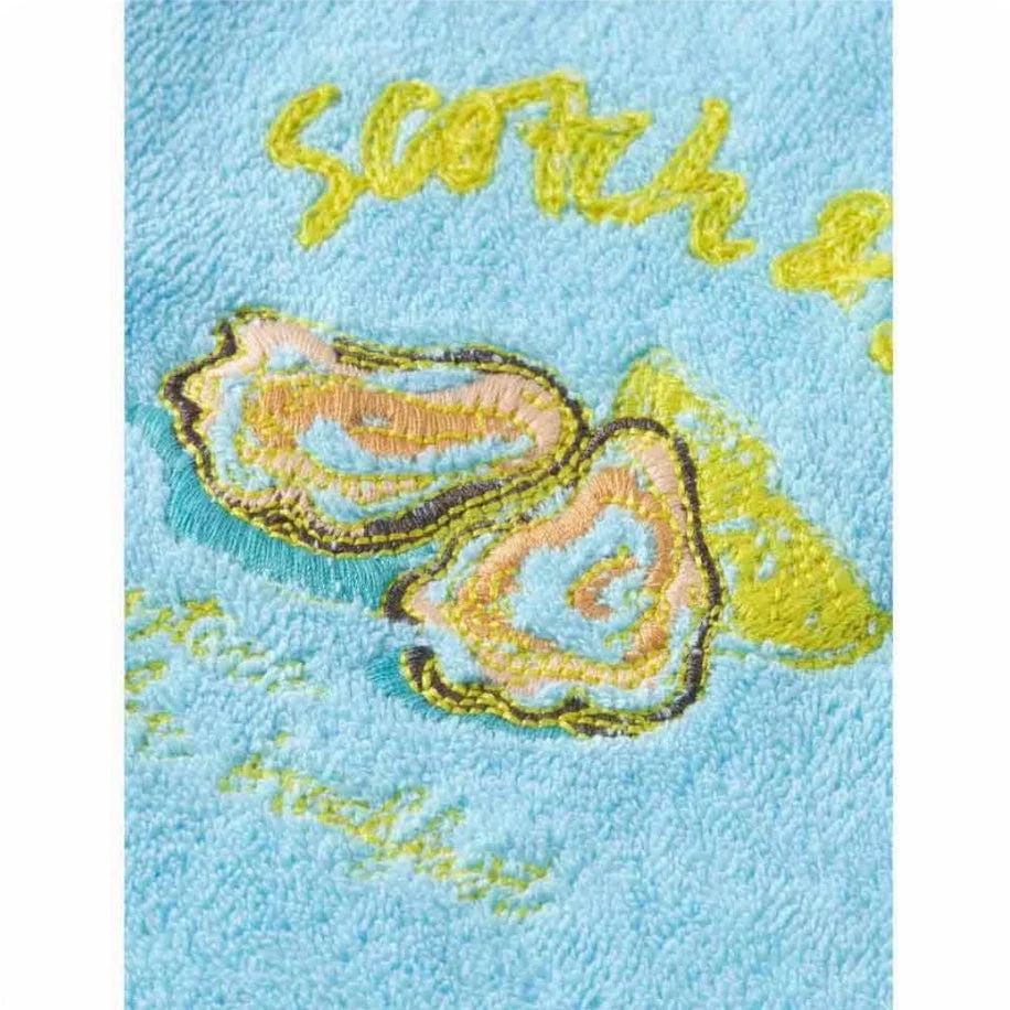 Scotch & Soda Solid Towelling Shirt (Washed Neon Blue) 177147 - Image 3