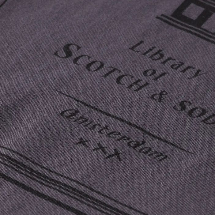 Scotch & Soda The Book Printed Tee (Moody Grey) 178488 - Image 3