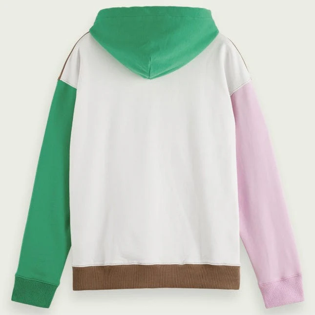 Scotch & Soda Unisex Colour-Block Hoodie (Combo A) 174322 - Image 6