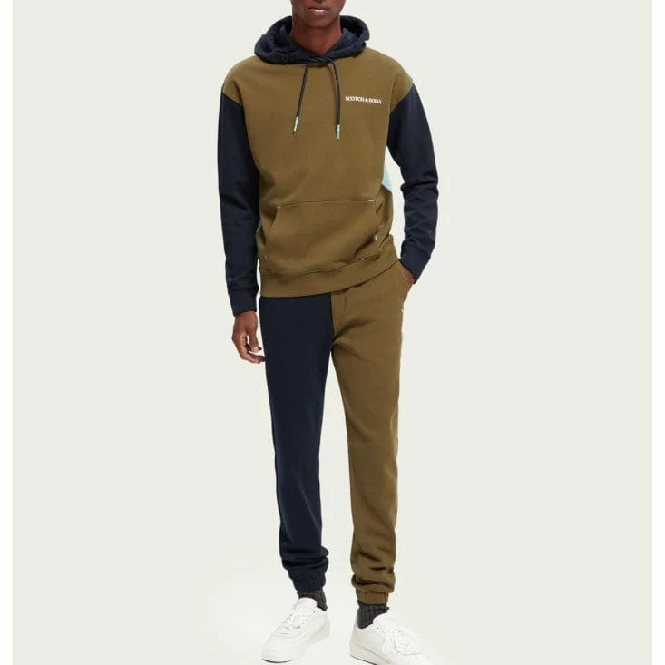 Scotch & Soda Unisex Organic Cotton Felpa Hoodie (Combo A) 172075 - Image 3