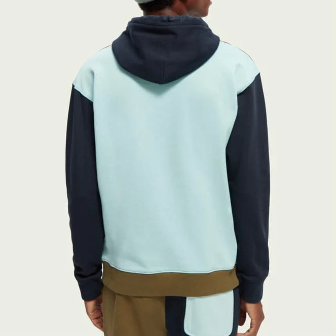 Scotch & Soda Unisex Organic Cotton Felpa Hoodie (Combo A) 172075 - Image 4