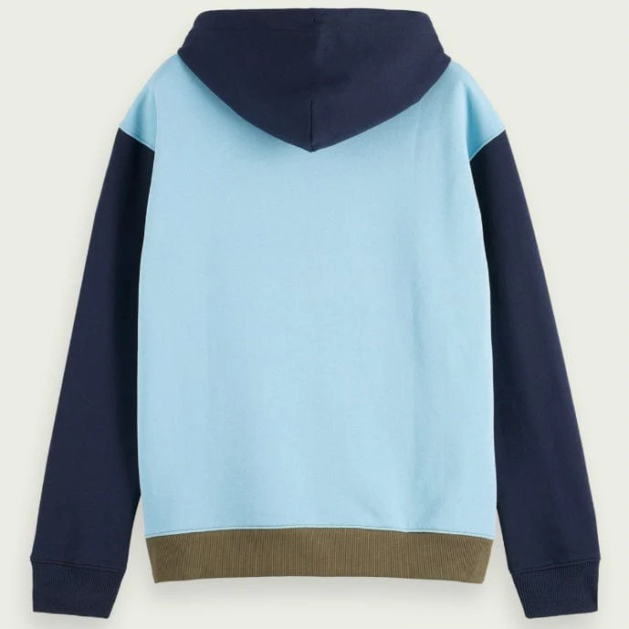 Scotch & Soda Unisex Organic Cotton Felpa Hoodie (Combo A) 172075 - Image 6