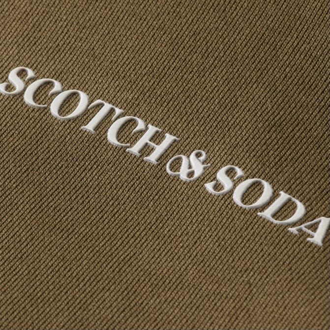 Scotch & Soda Unisex Organic Cotton Felpa Hoodie (Combo A) 172075 - Image 9