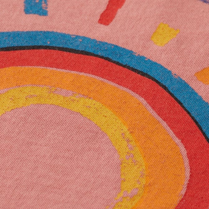 Scotch & Soda Washed Artwork Tee (Flamingo) 171698 - Image 3