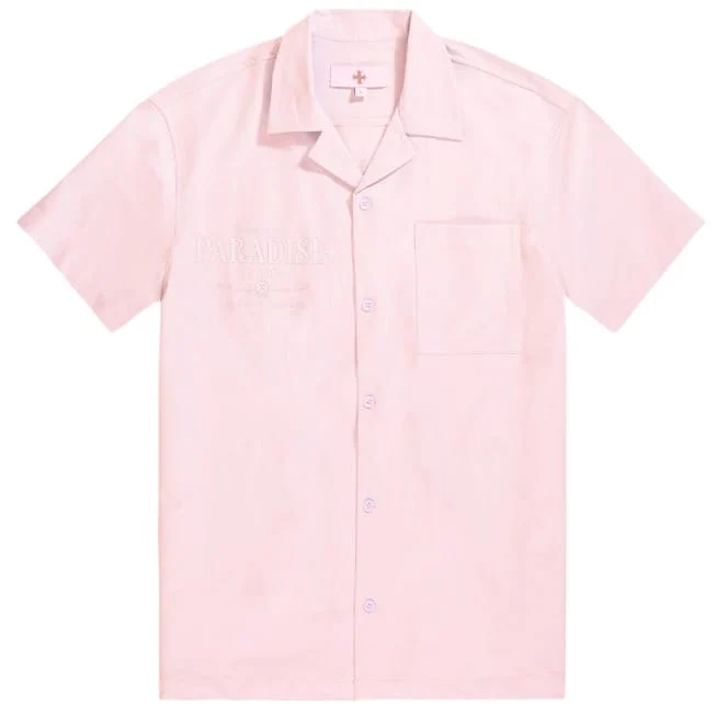 See You In Paradise Club Shirt and Short Set (Light Pink) - Image 5