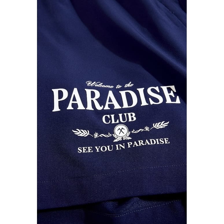 See You In Paradise Club Shirt and Short Set (Navy) - Image 11