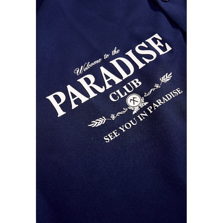 See You In Paradise Club Shirt and Short Set (Navy) - Image 7