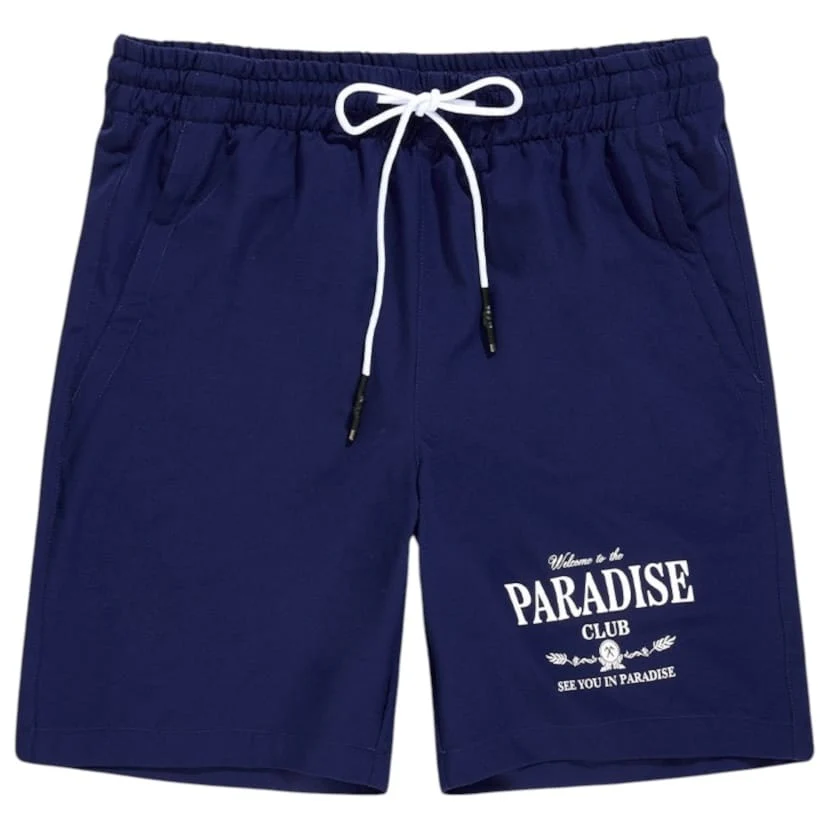 See You In Paradise Club Shirt and Short Set (Navy) - Image 9