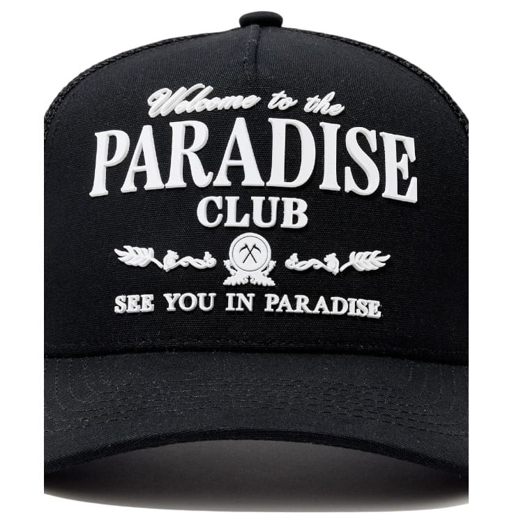 See You In Paradise Club Trucker Hat (Black) C2066 - Image 3