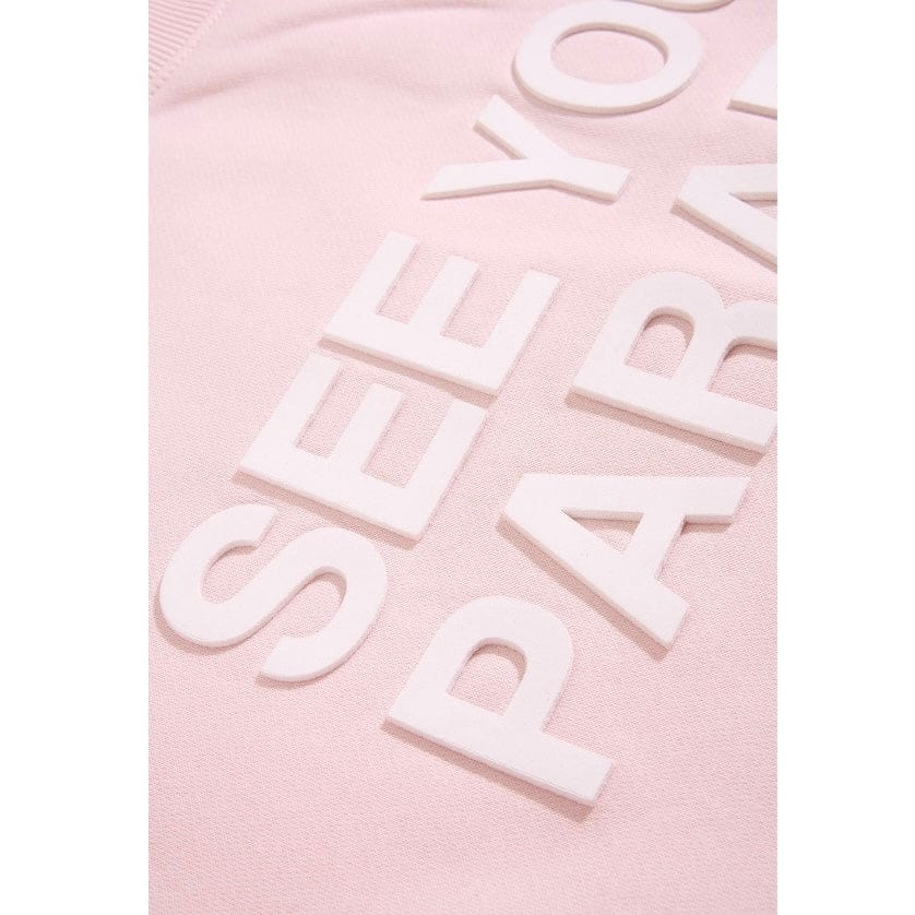See You In Paradise Crewneck Sweatshirt (Light Pink) - Image 4