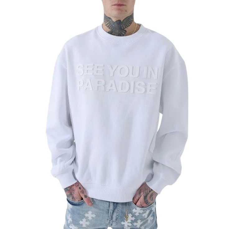 See You In Paradise Crewneck Sweatshirt (White)