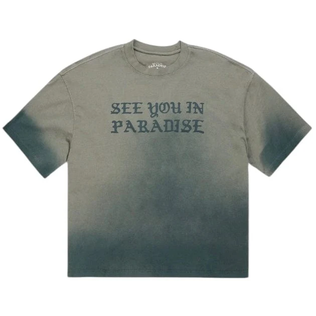 See You In Paradise Cropped T Shirt (Desert Storm) 9120A