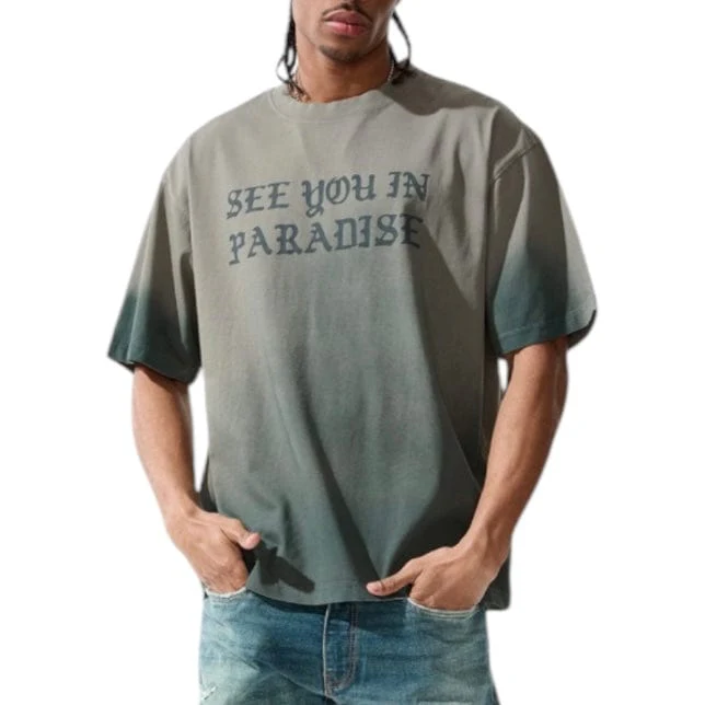 See You In Paradise Cropped T Shirt (Desert Storm) 9120A - Image 3