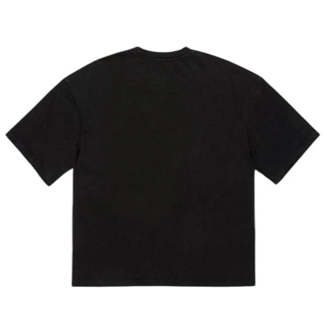 See You In Paradise Cropped T Shirt (Jet Black) 9120A - Image 2