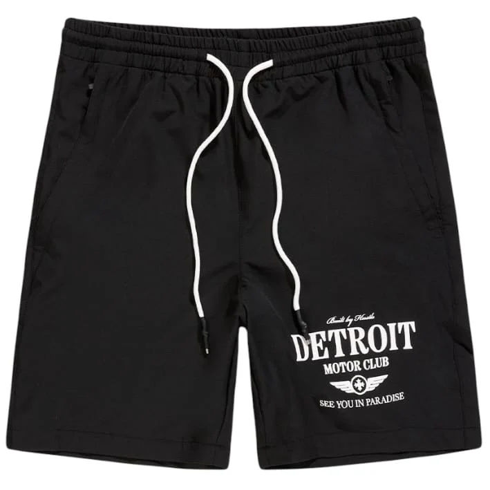 See You In Paradise Detroit Motor Club SS Shirt & Short Set (Black) - Image 10