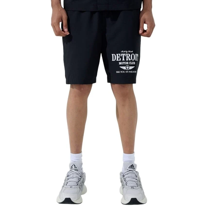 See You In Paradise Detroit Motor Club SS Shirt & Short Set (Black) - Image 4