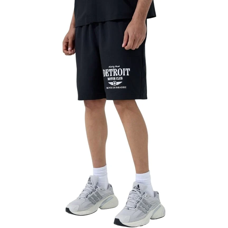 See You In Paradise Detroit Motor Club SS Shirt & Short Set (Black) - Image 5