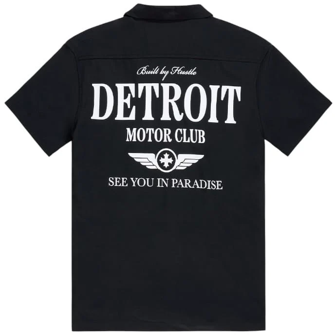 See You In Paradise Detroit Motor Club SS Shirt & Short Set (Black) - Image 7