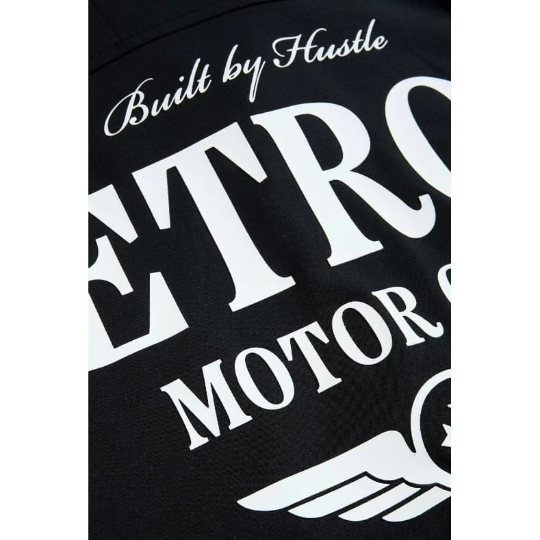 See You In Paradise Detroit Motor Club SS Shirt & Short Set (Black) - Image 9