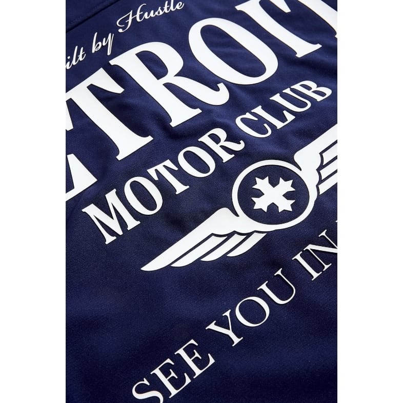 See You In Paradise Detroit Motor Club SS Shirt & Short Set (Navy) - Image 9