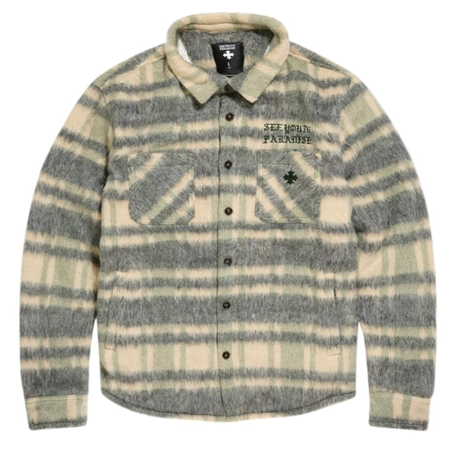 See You In Paradise Embroidered Shacket (Olive) 2570 - Image 3